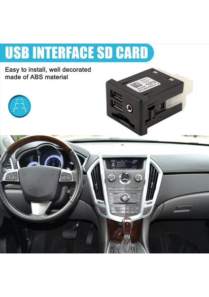 Merkez Konsol Yardımcı Jack USB Arayüzü Sd Kart Girişi Çift Usb+Aux 13581213 Cadillac Cts Xts Ats (Yurt Dışından) indirimleri