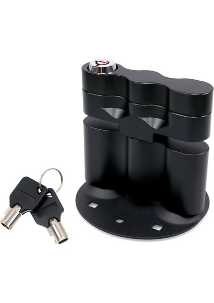 Paket Montaj Kilidi Paket Montaj Plaka Tabanı ve 2 Tuşlu Paket Montajı Yakıt Paketi Su Kabı Saklama Kutusu Için (Yurt Dışından)