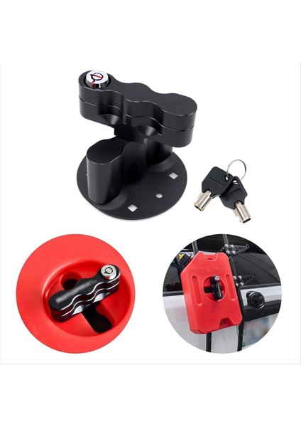 Paket Montaj Kilidi Paket Montaj Plaka Tabanı ve 2 Tuşlu Paket Montajı Yakıt Paketi Su Kabı Saklama Kutusu Için (Yurt Dışından) fiyatları