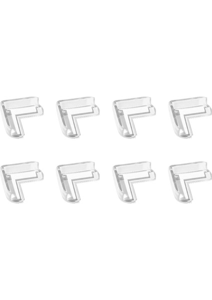 8pcs Şeffaf Anti -Çarpışma Açısı Pvc Pad Çocuk Güvenliği Köşe Koruma Bebek Çarpışma Kanıtı Koruyucu Masa Köşesi (Yurt Dışından)