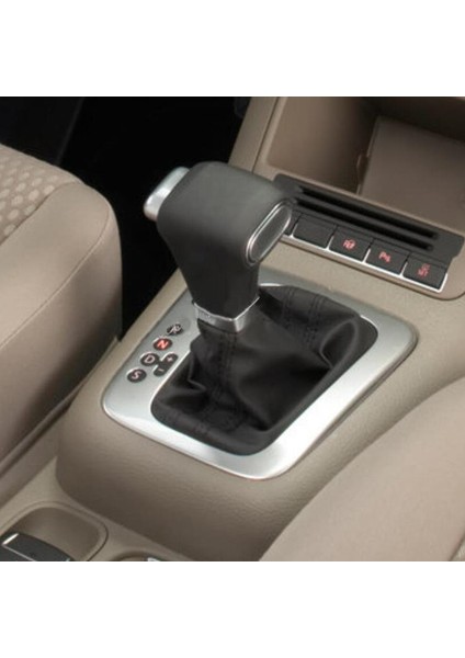 Araba Vites Vites Değiştirme Knob Gaitor Skoda Tiguan Touran Bora Passat Için Vites Kara Dişli Çubuk Deri Deri Kapak (Yurt Dışından) fiyatları