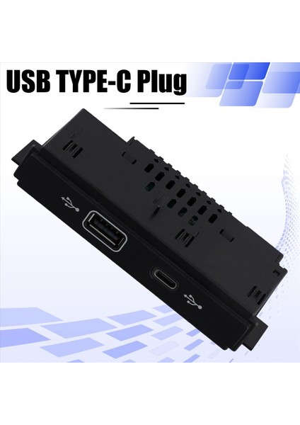 30D035736 Araba Ön Konsol Vw Tiguan Mk2 Viloran Için USB Bağlantı Noktaları USB Type-C Fiş (Yurt Dışından) indirimleri