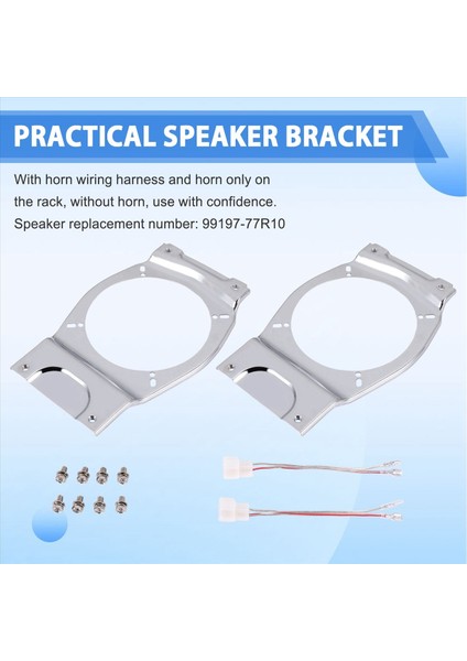 Suzuki Jimny Için Boynuz Braketi Arka 5 Inç Hoparlör Braket Kiti 2019 2020 2021 Aksesuarlar 99197-77R10 Tel Koşumlu (Yurt Dışından) indirimleri