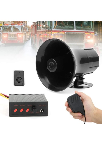 12V Polis Siren Hoparlörü 3 Ton Ses Ses Sesli Ayar Aracı Mikro Hoparlör Acil Pa Sistemi (Yurt Dışından) indirimleri