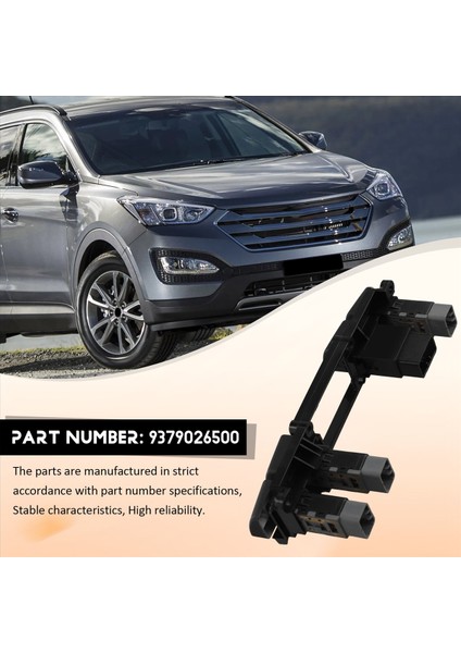 9379026500 Hyundai Santa Fe Acil Durum Için Acil Durum Tehlike Flaşör Anahtarı Geniş Işık Anahtarı Düğmesi Göster (Yurt Dışından) modelleri