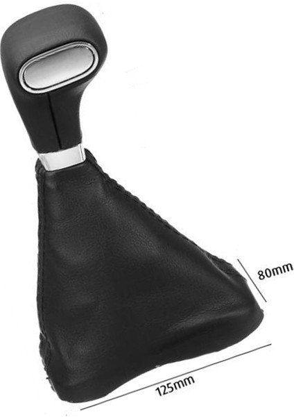 Araba Vites Vites Değiştirme Knob Gaitor Skoda Tiguan Touran Bora Passat Için Vites Kara Dişli Çubuk Deri Deri Kapak (Yurt Dışından) fırsatları