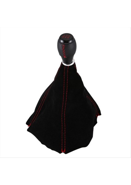 Honda Civic Si Için 5 Hızlı Siyah Vites Knob ve Flip Süet Toz Ceketi (Yurt Dışından) fiyatları