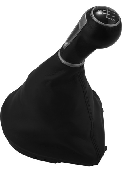 5 Hızlı Araba Deri Vites Değiştirme Düğmesi Çerçeve Dişli Kolu Toz Önyükleme Kapağı Koltuk Leon Iı/toledo Iıı Altea Xl (Yurt Dışından)