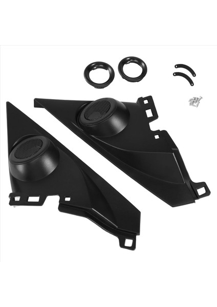 1 5 Inç Çift Ön Sütun Althorn Tweeter Araba Tweeter Rafiting Hoparlör Kutuları Honda Civic 2016-2019 Için Montajlar Kapsar (Yurt Dışından) modelleri