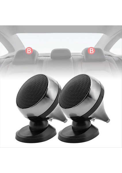 2pcs 12V Araba Tweeter Universal Yüksek Verimli Hoparlör 4ohm 92DB House Hoparlör Süper Güç Ses Sesli Araba Tweeters (Yurt Dışından) fiyatları