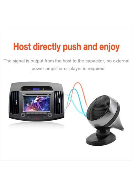 2pcs 12V Araba Tweeter Universal Yüksek Verimli Hoparlör 4ohm 92DB House Hoparlör Süper Güç Ses Sesli Araba Tweeters (Yurt Dışından) modelleri