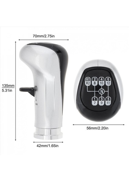 3x 12 Hız+R1+R2 Dişli Vites Değiştirme Knob Kolu Çubuk Manuel Dişli Vites Değiştirici Shacman Delong Kamyon Yedek Parçaları Sinotruk Howo A7 (Yurt Dışından) fırsatları