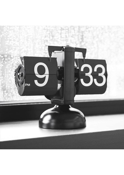 Otomatik Flip Dijital Saat Home Decors Retro Flip Clock Flip Dahili Dişli Ev Ofis Okulu Otel Için Çalışır (Yurt Dışından) modelleri
