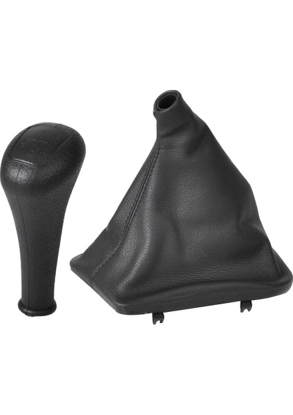 4 Hızlı Araba Dişli Vardiya Düğmesi Değiştiren Kol Deri Deri Önyükleme Kapağı Mercedes Benz W123 W140 W202 (Yurt Dışından)