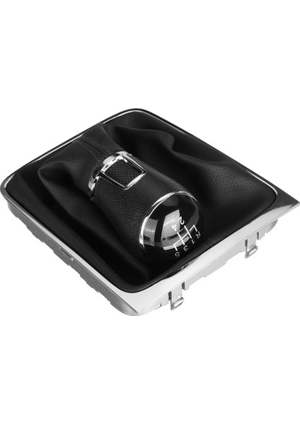 6 Hızlı Dişli Vites Düğmesi Yürüyüşü Önyükleme Kapağı Pu Deri For-Passat 3c B6 3c2 3c5 2005-2011 (Yurt Dışından) indirimleri