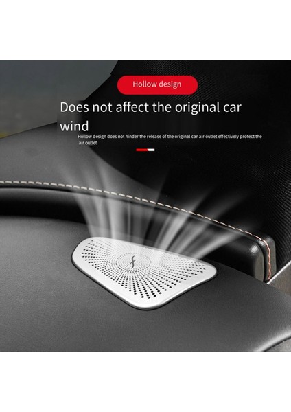 Araba Gösterge Tablosu Korna Kapağı Hava Çıkış Trim Mercedes Benz C-Serisi W206 C260 C200 C300 2022-2024 Hoparlör Kapağı B (Yurt Dışından) modelleri