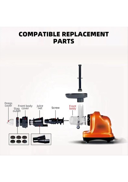 Omega Meyve Sıkacağı Için Meyve Suyu Aparatı, Büyük Çaplı, Yavaş Hızlı (Yurt Dışından) indirimleri