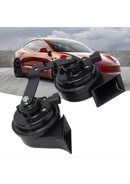 Araba Air Electric Super Loud Salyanız Korna Çift Ton Düdük Sesi 1622755-00-B 1109660-00-A Tesla Model 3 2017-2023 (Yurt Dışından)