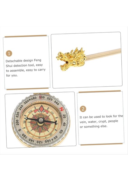 Cetvel Ejderha Başı Su Çubuklu Çubuk Su Algılama Çubuk Dragon Baş Çubuk Çubuk Çubuk Feng Shui Için (Yurt Dışından) fiyatları