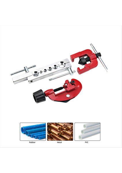 Tüp Kesici Alev Alet Kiti Tüp Genişletici Kesici Raybi Cihazı Bakır Tüp Flaring Araçları (Yurt Dışından) fırsatları