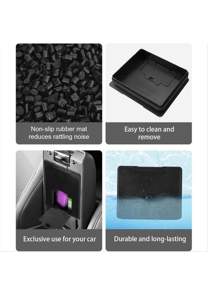 Toyota Tacoma 2024 Aksesuarları Için Merkez Konsol Organizatör Koltuğu Gizli Saklama Kutusu (Yurt Dışından) modelleri