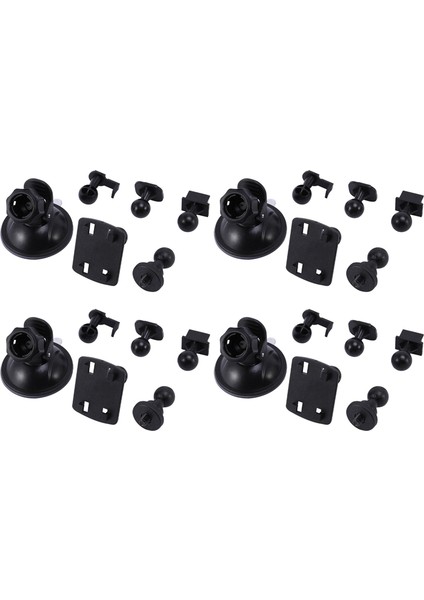 Çizgi Cam Tutucu Araç Video Kaydedici Için 4x Araba Vantuz (Yurt Dışından)