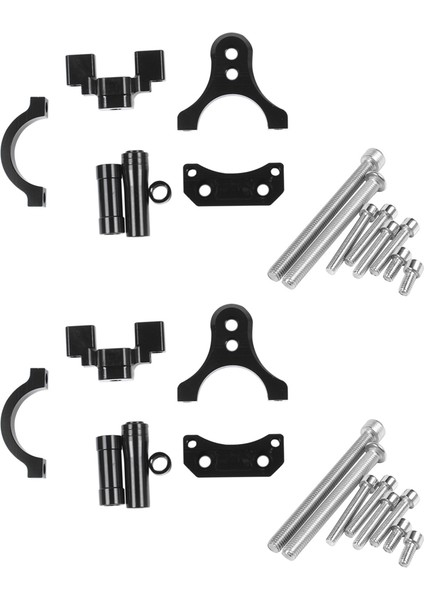 2x Cnc Motosiklet Damper Direksiyonu Yamaha Yamaha Yzf R3 Mt-03 R25 Için Damper Braket Montaj Tutucu Kiti (Yurt Dışından)