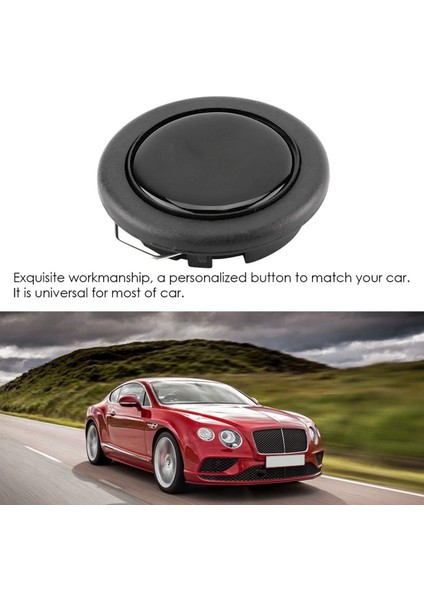 Araba Modifiye Direksiyon Simidi Korna Düğmesi Yarış Direksiyon Simidi Düğmesi Evrensel Boynuz Kapağı (Yurt Dışından) fırsatları