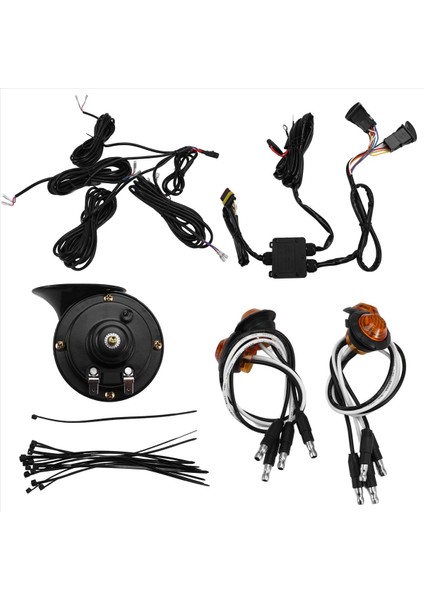 Utv Turn Sinyal Kiti Utv Atv Street Legals Turn Sinyalleri 110D Boynuz Sinyal Işık Kiti Boynuz Dönüş Sinyali (Yurt Dışından) fiyatları