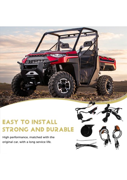 Utv Turn Sinyal Kiti Utv Atv Street Legals Turn Sinyalleri 110D Boynuz Sinyal Işık Kiti Boynuz Dönüş Sinyali (Yurt Dışından) modelleri