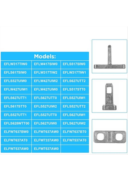 Electrolux Frigidaire Çamaşır Makinesi Parçaları Için 5304505088 Çamaşır Makinesi Kapağı Mandalı (Yurt Dışından) fiyatları