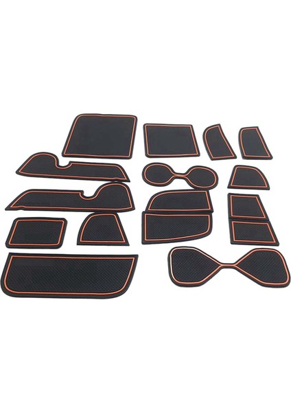 30PCS Honda Hrv Hrv Hr-V Vezel 2021 2022 Aksesuarlar Iç Slip Slip Olmayan Toz Kupa Tutucu Ekler (Yurt Dışından) fiyatları