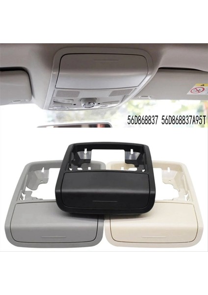 56D868837 56D868837A95T Volkswagen Passat Için Yeni Araba Güneş Gözlüğü Kılıfı Audi Skoda Çatı Merkezi Konsol Gözlükleri Kutusu C (Yurt Dışından)