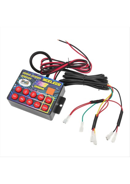 56 Melodiler Evrensel Müzikal Hava Korna Kontrolörü Müzik Kontrolör Regülatörü 12V Tekne Kamyonu Için (Yurt Dışından)