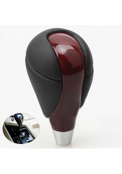 3x Kırmızı Deri Otomatik Şanzıman Dişli Vardiya Düğmesi Lexus Es Için Rx Gs Dişli Kafası Yüksek Kalitesi (Yurt Dışından) fırsatları