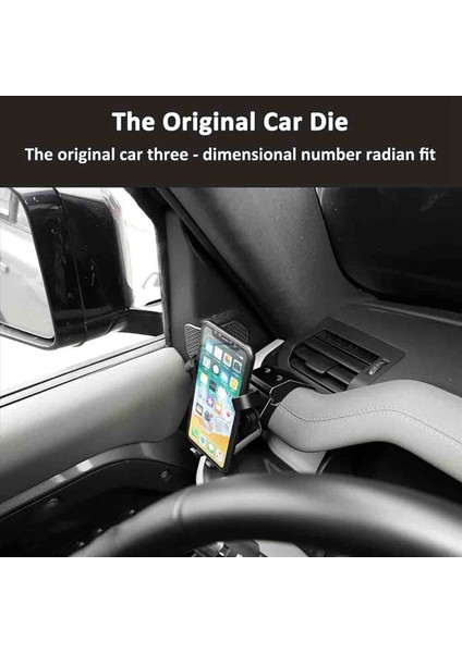 2x Gösterge Tablosu Yan Telefon Tutucu Land Rover Defender Için Alüminyum Alaşım Montajı 90 110 2020 2021 2022 Araba Aksesuarları (Yurt Dışından) fiyatları