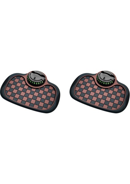 Cep Telefonu Braketi Kahverengi Ekidstyle Gösterge Paneli Kayma Anti-Ped ile Çok Işlevli Araba Kayma Önleyici Ped (Yurt Dışından)