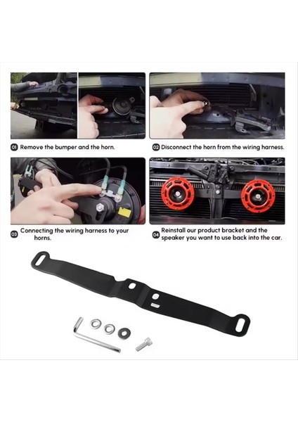 Subaru Impreza Wrx Stı 2008-2014 Araç Aksesuarları Için Araba Boynuz Braketi Çift Boynuz Montaj Backet (Yurt Dışından) modelleri