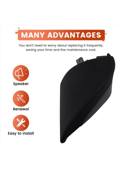 Ön Sürücü Yan Kapı Trim Tweeter Hoparlör Kapak Tesla Model Y 2020-2021 Için Dikiz Aynası Iç Üçgen Döşeme (Yurt Dışından) indirimleri