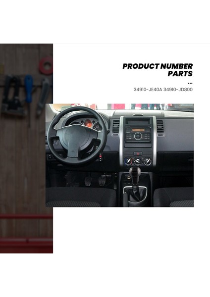 Nissan Qashqai Için Araba Otomatik Şanzıman Dişli Vardiyası Knob 34910-JE40A 2008-2015 X-Traıl 2008-2013 A (Yurt Dışından) indirimleri