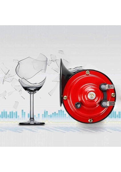 4x 300DB Kamyon Tren Teknesi Için Süper Yüksek Tren Korsası Araba Hava Hava Elektrikli Salyangoz Tek Boynuz 12V Su Geçirmez Motosiklet Boynuzu (Yurt Dışından) modelleri