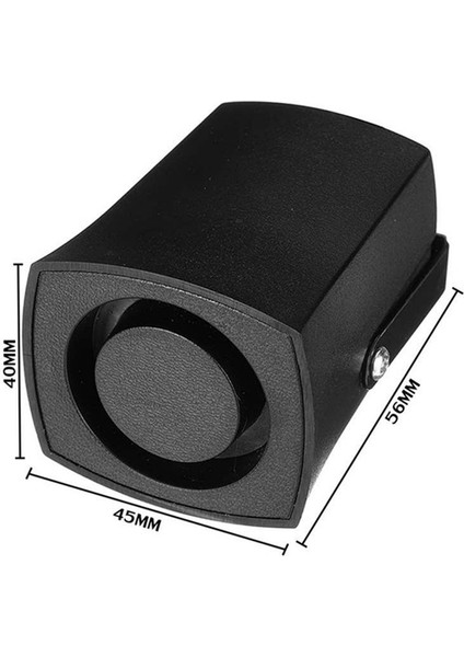 5x 12-24V 6tones Araba Polisi Yangın Alarmı Korna Yüzük Alarm Sistemi Siren Hoparlör Uyarı Yüksek Ses Alarm Hoparlör (Yurt Dışından) fırsatları