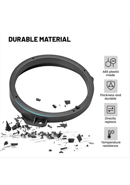 Ön Kapı Hoparlör Adaptörü Subaru Forester Için 6 5 Inç Impreza Outback Wrx/stı Ses Hoparlör Ara Bracket (Yurt Dışından) fiyatları