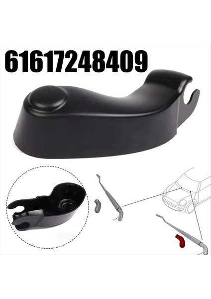Bmw Mini Cooper R56 R57 R55 R50 R52 R53 Için Yeni Yüksek Kaliteli Araba Ön Cam Silecek Kolu Kapak Kapağı 61617248409 (Yurt Dışından) fırsatları
