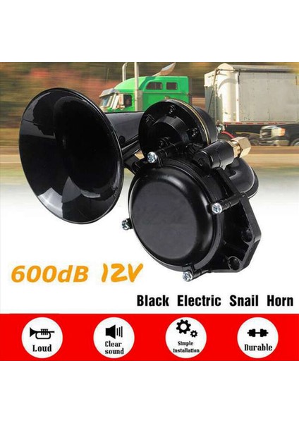 2x 12V/24V Otomatik Hava Korsası Yüksek Kamyon Kamyon Trompet Hava Korsası Elektrik Valf Düz Araba Araç Kamyonları Otobüs Van Tren (Yurt Dışından) fiyatları