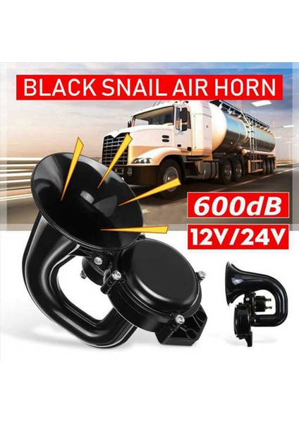 2x 12V/24V Otomatik Hava Korsası Yüksek Kamyon Kamyon Trompet Hava Korsası Elektrik Valf Düz Araba Araç Kamyonları Otobüs Van Tren (Yurt Dışından) modelleri