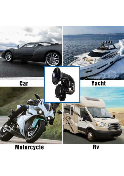 2x 12V/24V Otomatik Hava Korsası Yüksek Kamyon Kamyon Trompet Hava Korsası Elektrik Valf Düz Araba Araç Kamyonları Otobüs Van Tren (Yurt Dışından) fırsatları