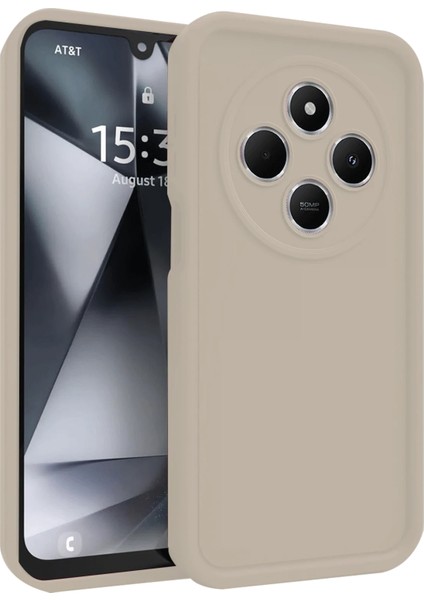 Redmi 14C Kılıf Kenarları Yükseltili ve Yumuşak Dokulu Silikon Kapak Ryc/viera