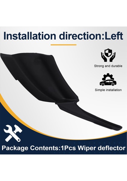 Otomotiv Ön Cam Silecek Kılavuzu 66894-1LAOA Nissan Tourle Y62 Infiniti QX80 2015-2023 Sol (Yurt Dışından) indirimleri