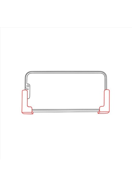 Araba Cep Telefonu Tutucu Için 2x Ayarlanabilir Yapıştırıcı Braketi Evrensel Cep Telefonu Tablet Braket Çerçevesi Çıkartma (Yurt Dışından) modelleri